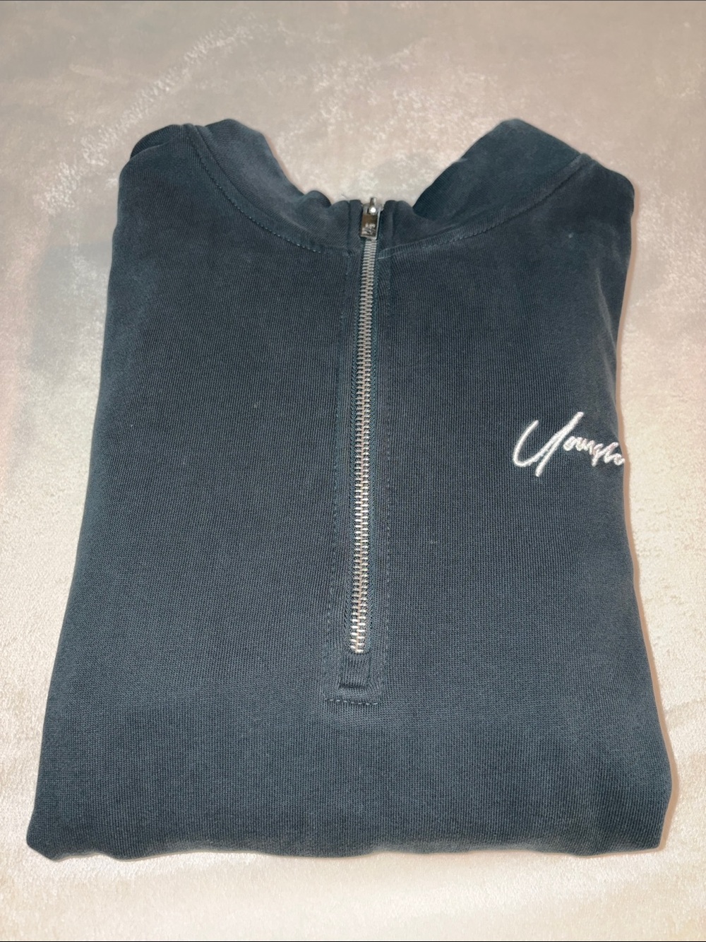 YoungLA Half Zip Pullover Sweatshirt Size Medium Men’s
